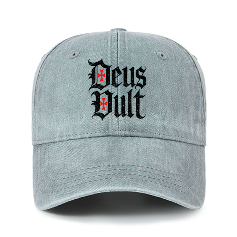 Heritage Washed Cap - Deus Vult