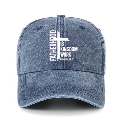 Heritage Washed Cap - Fatherhood is Kingdom Work