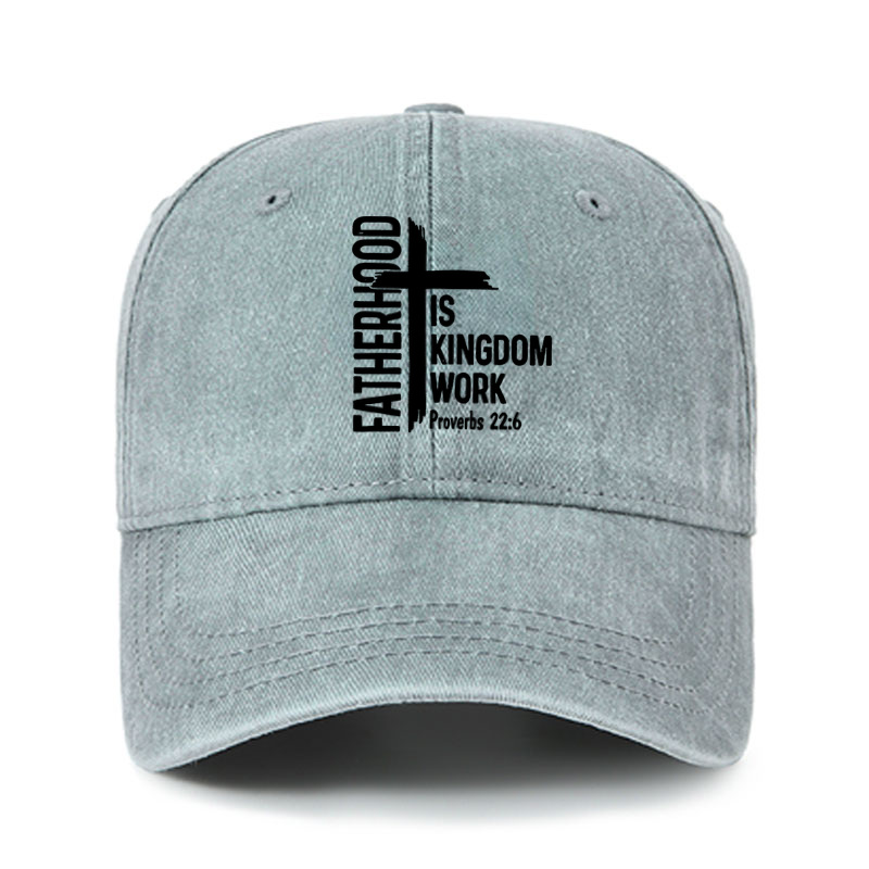 Heritage Washed Cap - Fatherhood is Kingdom Work