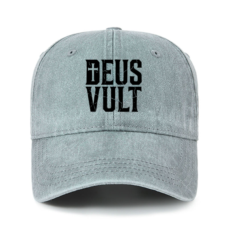 Heritage Washed Cap - Deus Vult 