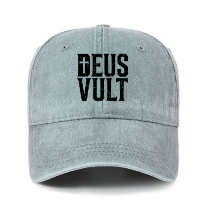 Heritage Washed Cap - Deus Vult 