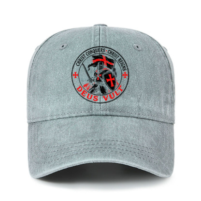 Heritage Washed Cap - Deus Vult