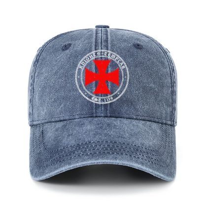 Heritage Washed Cap - Knights Templar Cross