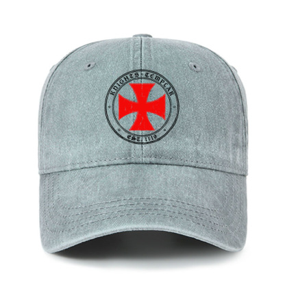 Heritage Washed Cap - Knights Templar Cross