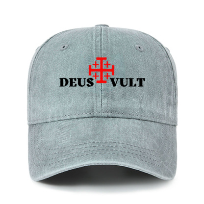 Heritage Washed Cap - Deus Vult 