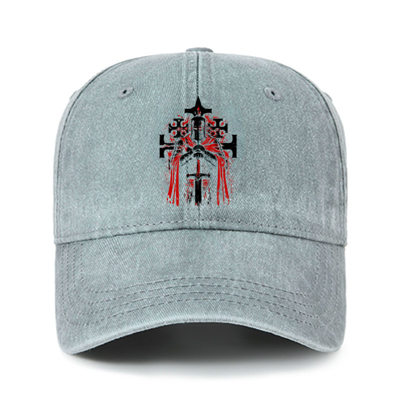 Heritage Washed Cap - Deus Vult: God Wills It