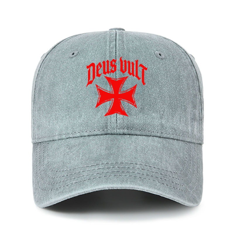 Heritage Washed Cap - Deus Vult