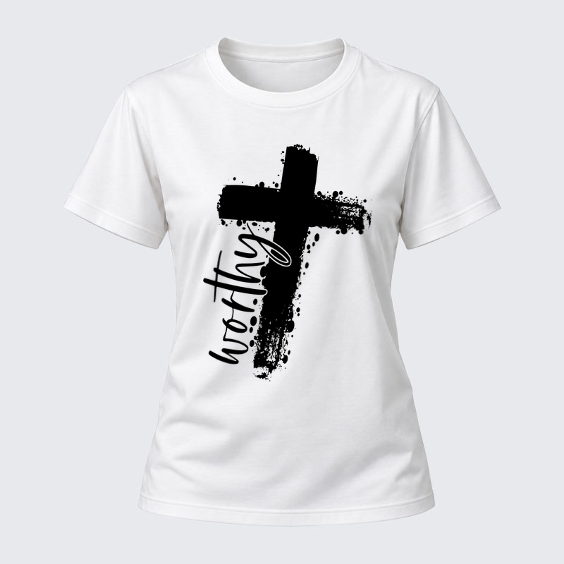 Women's T-shirts –Worthy Cross 