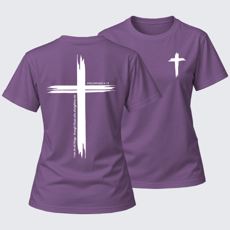 Women's T-shirts   - I Can Do All Things Through Christ | Philippians 4:13