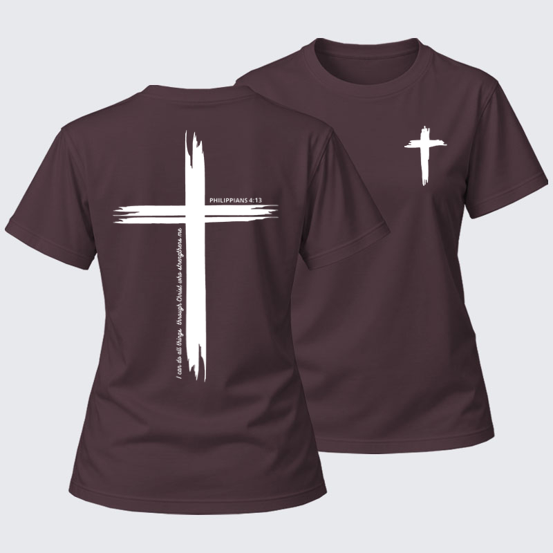 Women's T-shirts   - I Can Do All Things Through Christ | Philippians 4:13