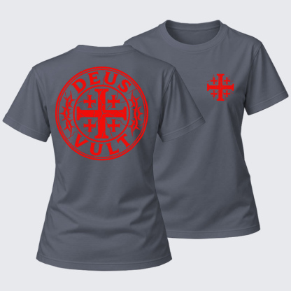 Women's T-shirts  - Deus Vult   