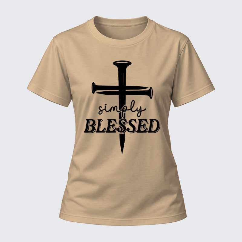 Women's T-shirts  - Simply Blessed   