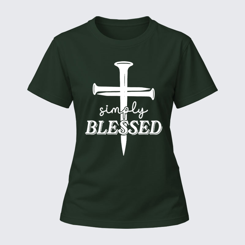Women's T-shirts  - Simply Blessed   