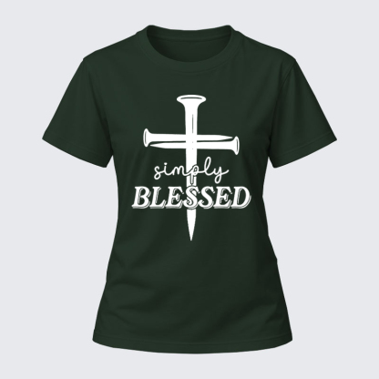 Women's T-shirts  - Simply Blessed   