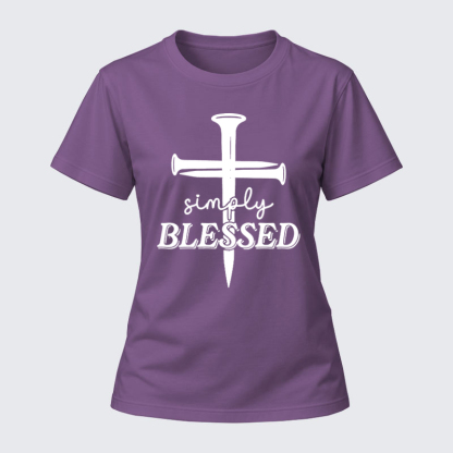 Women's T-shirts  - Simply Blessed   