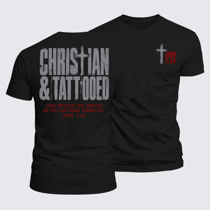 Luxe Mercerized Cotton Tee - Christian & Tattooed