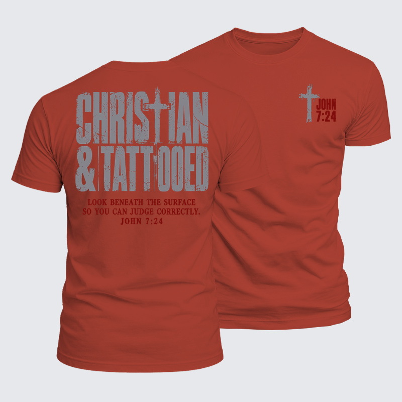 Luxe Mercerized Cotton Tee - Christian & Tattooed