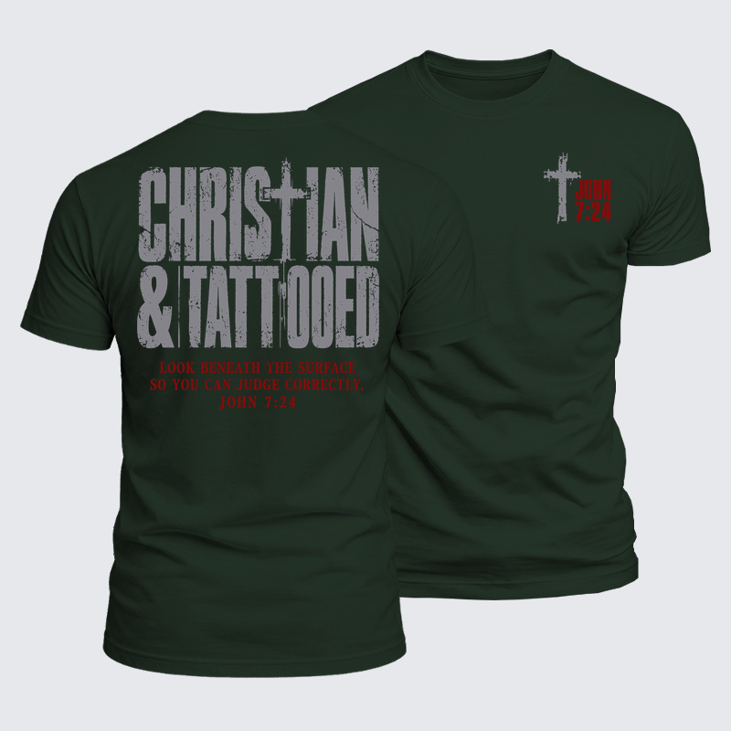 Luxe Mercerized Cotton Tee - Christian & Tattooed