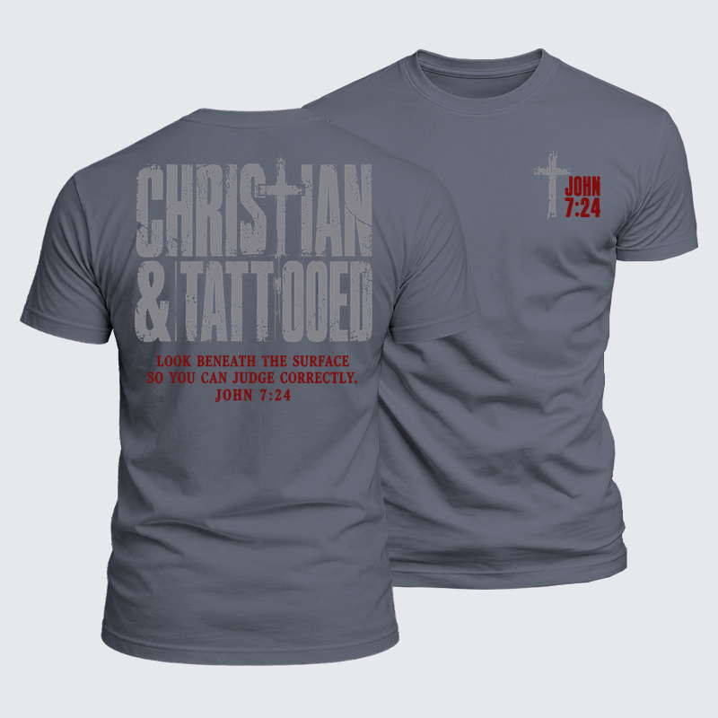 Luxe Mercerized Cotton Tee - Christian & Tattooed