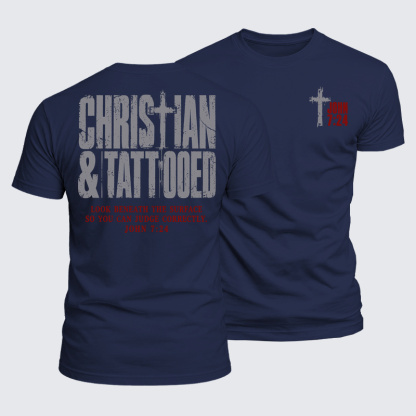 Luxe Mercerized Cotton Tee - Christian & Tattooed