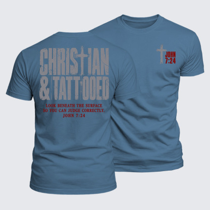 Luxe Mercerized Cotton Tee - Christian & Tattooed