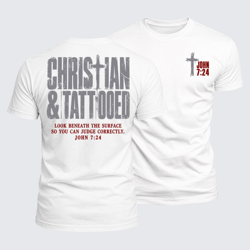 Luxe Mercerized Cotton Tee - Christian & Tattooed