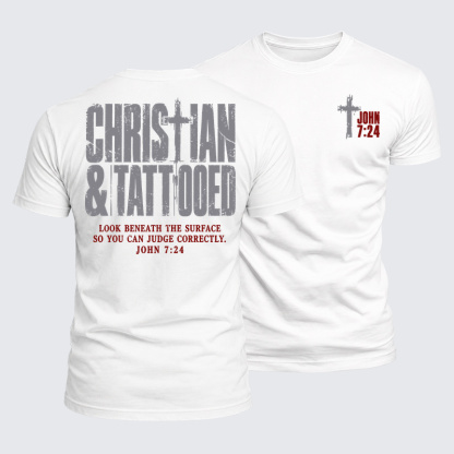 Luxe Mercerized Cotton Tee - Christian & Tattooed