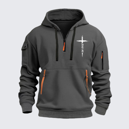 Zipper Hoodies –Send Me – Christian Cross Faith