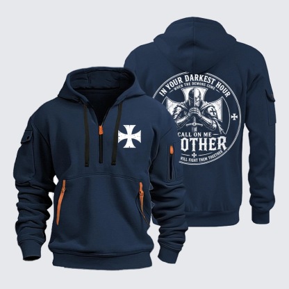 Zipper Hoodies - Call On Me Brother – Knights of Faith