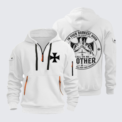 Zipper Hoodies - Call On Me Brother – Knights of Faith