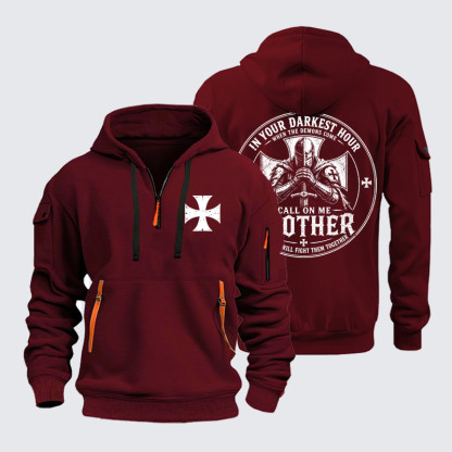 Zipper Hoodies - Call On Me Brother – Knights of Faith