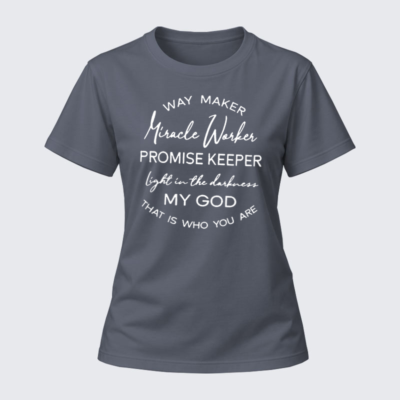 Luxe Mercerized Cotton Tee - God Is Greater Than The Highs And Lows   -soulsbelief