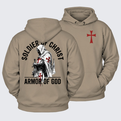 [Copy]Plush Fleece-Lined Hoodie - The Time Is Near Revelation 1:3