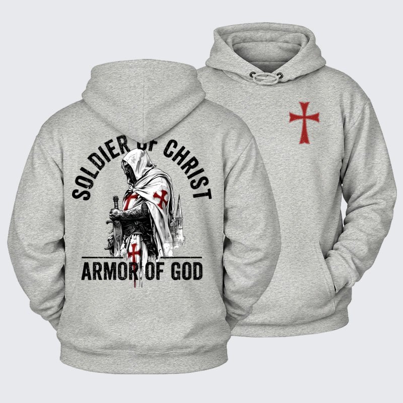 [Copy]Plush Fleece-Lined Hoodie - The Time Is Near Revelation 1:3