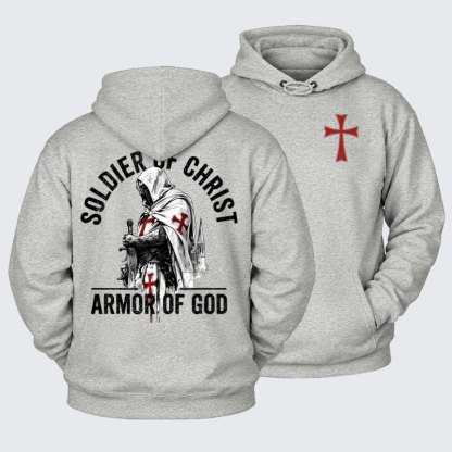 [Copy]Plush Fleece-Lined Hoodie - The Time Is Near Revelation 1:3