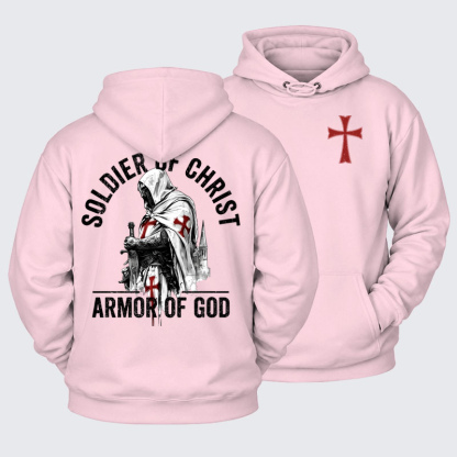 [Copy]Plush Fleece-Lined Hoodie - The Time Is Near Revelation 1:3