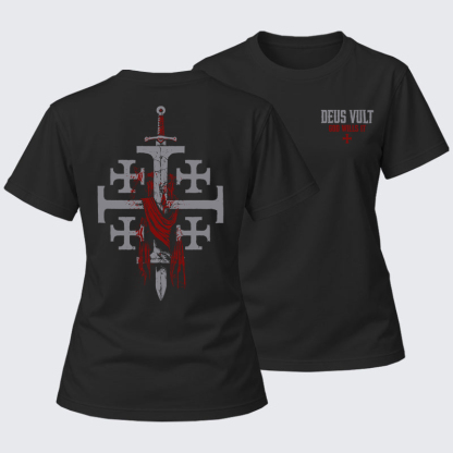 Women's T-shirts    - Deus Vult: God Wills It