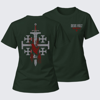 Women's T-shirts    - Deus Vult: God Wills It