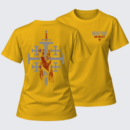 Women's T-shirts    - Deus Vult: God Wills It