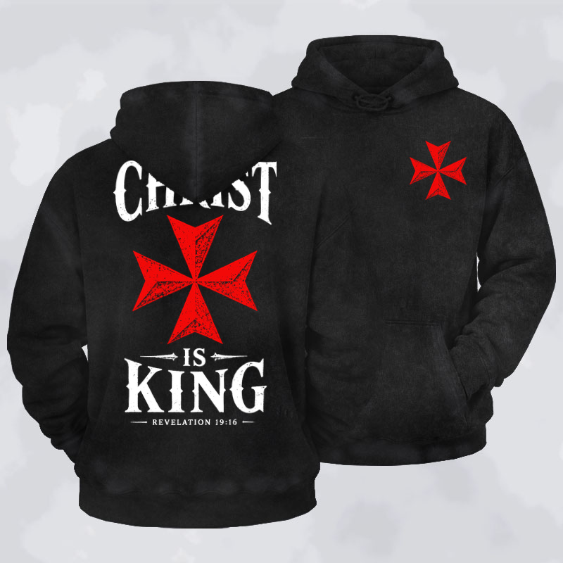 Washed Hoodies- Christ Is King