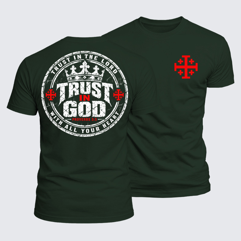 Luxe Mercerized Cotton Tee - Don't Play Games With Jesus – Matthew 4:7