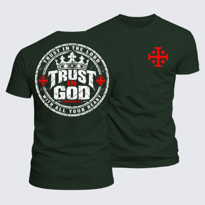 Luxe Mercerized Cotton Tee - Don't Play Games With Jesus – Matthew 4:7