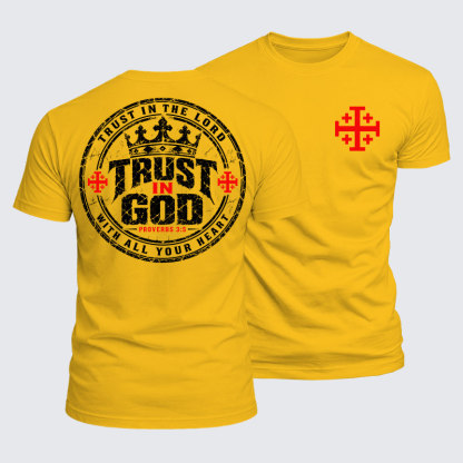 Luxe Mercerized Cotton Tee - Don't Play Games With Jesus – Matthew 4:7