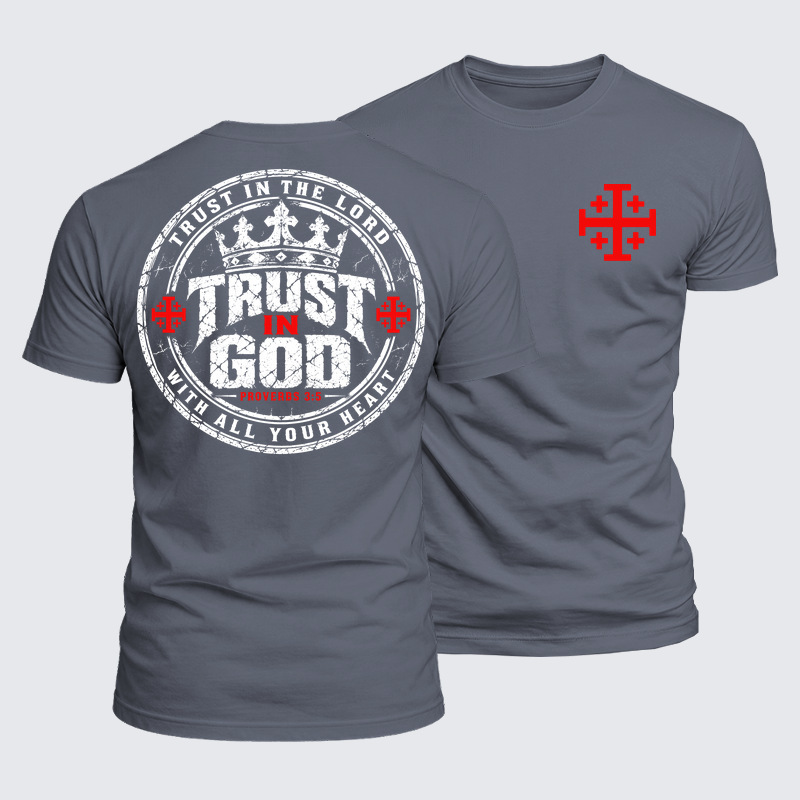 Luxe Mercerized Cotton Tee - Don't Play Games With Jesus – Matthew 4:7