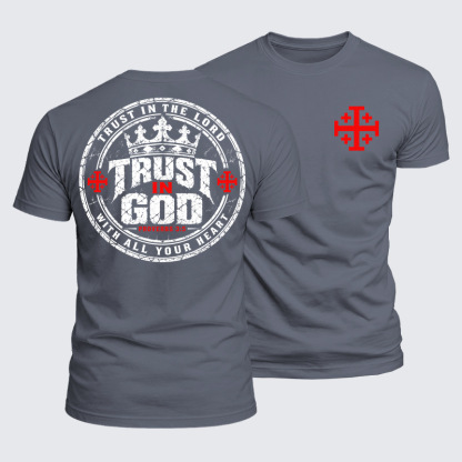 Luxe Mercerized Cotton Tee - Don't Play Games With Jesus – Matthew 4:7