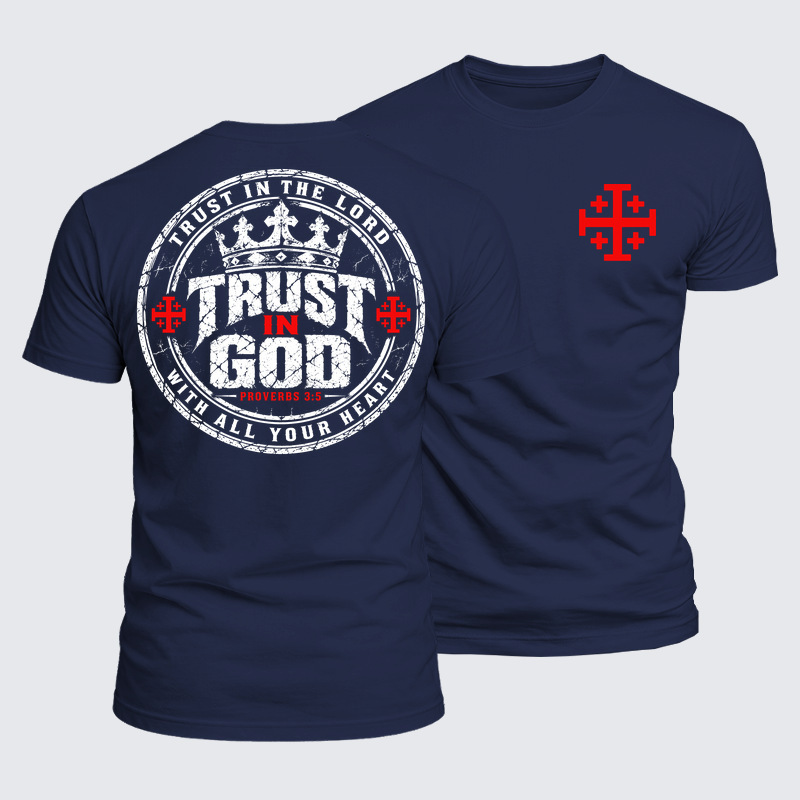 Luxe Mercerized Cotton Tee - Don't Play Games With Jesus – Matthew 4:7