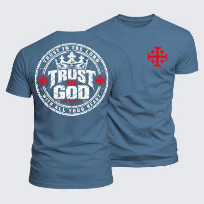 Luxe Mercerized Cotton Tee - Don't Play Games With Jesus – Matthew 4:7