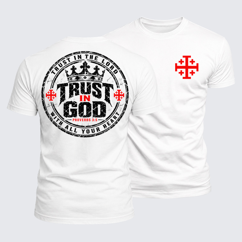 Luxe Mercerized Cotton Tee - Don't Play Games With Jesus – Matthew 4:7