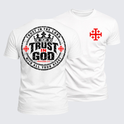 Luxe Mercerized Cotton Tee - Don't Play Games With Jesus – Matthew 4:7