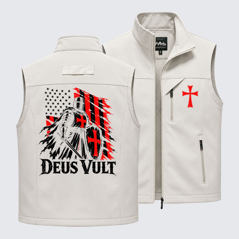 Outdoor Utility Vest - Deus Vult – American Crusader Christian Knight